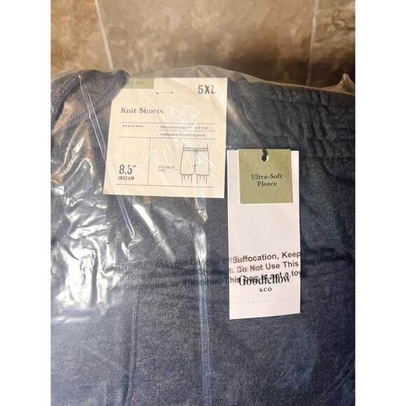 Men's 8.5" Regular Fit Ultra Soft Fleece Pull-On Shorts - Goodfellow & Co - 5XL - Picture 5 of 5